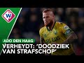 Verheydt na late strafschop: 'Hier zijn we doodziek van' - OMROEP WEST SPORT