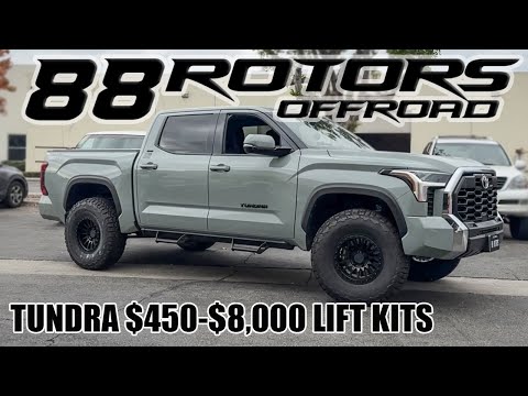 Toyota Tundra Lift Kits To Fit ANY BUDGET! $450-$8000