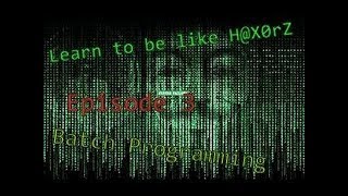 Batch Programming  Lesson 7 If, If Else and Else Statements