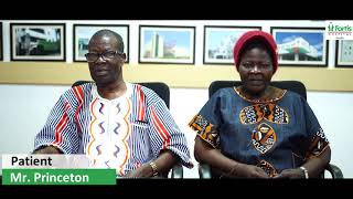 Patient Success Story: Mr. Princeton Siaway Monmia, a patient from Liberia, was suffering from Pleomorphic Sarcoma and was treated under the supervision of Dr. Jalaj Baxi, Sr. Consultant, Surgical Oncology, Fortis Hospital, Noida.  - Video Thumbnail