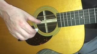 How to Play [Guy Clark] Hollywood - basic riff