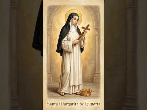 Santa Margarita de Hungría, no soy más que una servidora de Cristo