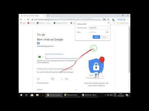 Como criar uma conta no youtube SEM NÚMERO DE TELEFONE (GOOGLE)
