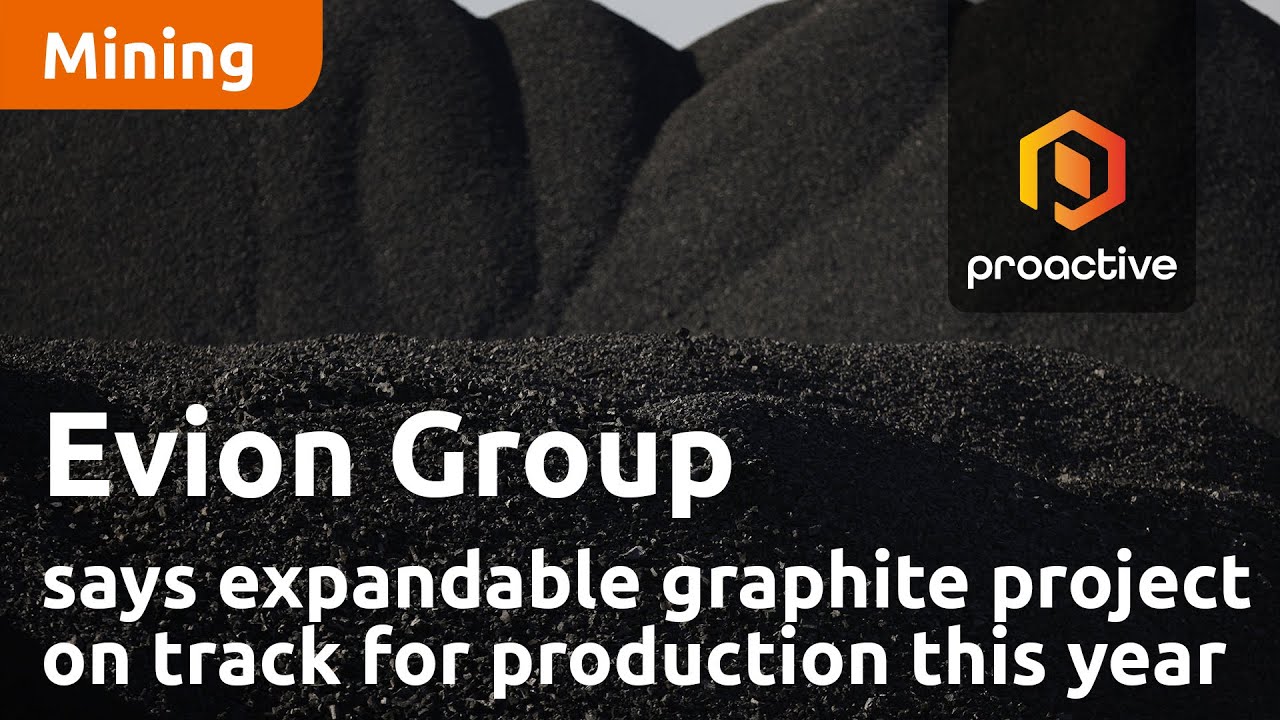 Evion Group says expandable graphite project on track for production this year