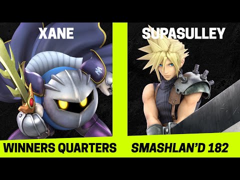 SmashLAN'd 182 Winners Quarters - xane vs SupaSulley - SSBU Smash Ultimate Tournament