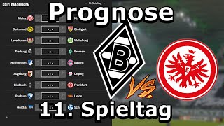 11.Spieltag Bundesliga 22/23 Prognose / Alle Spiele & Tipps !