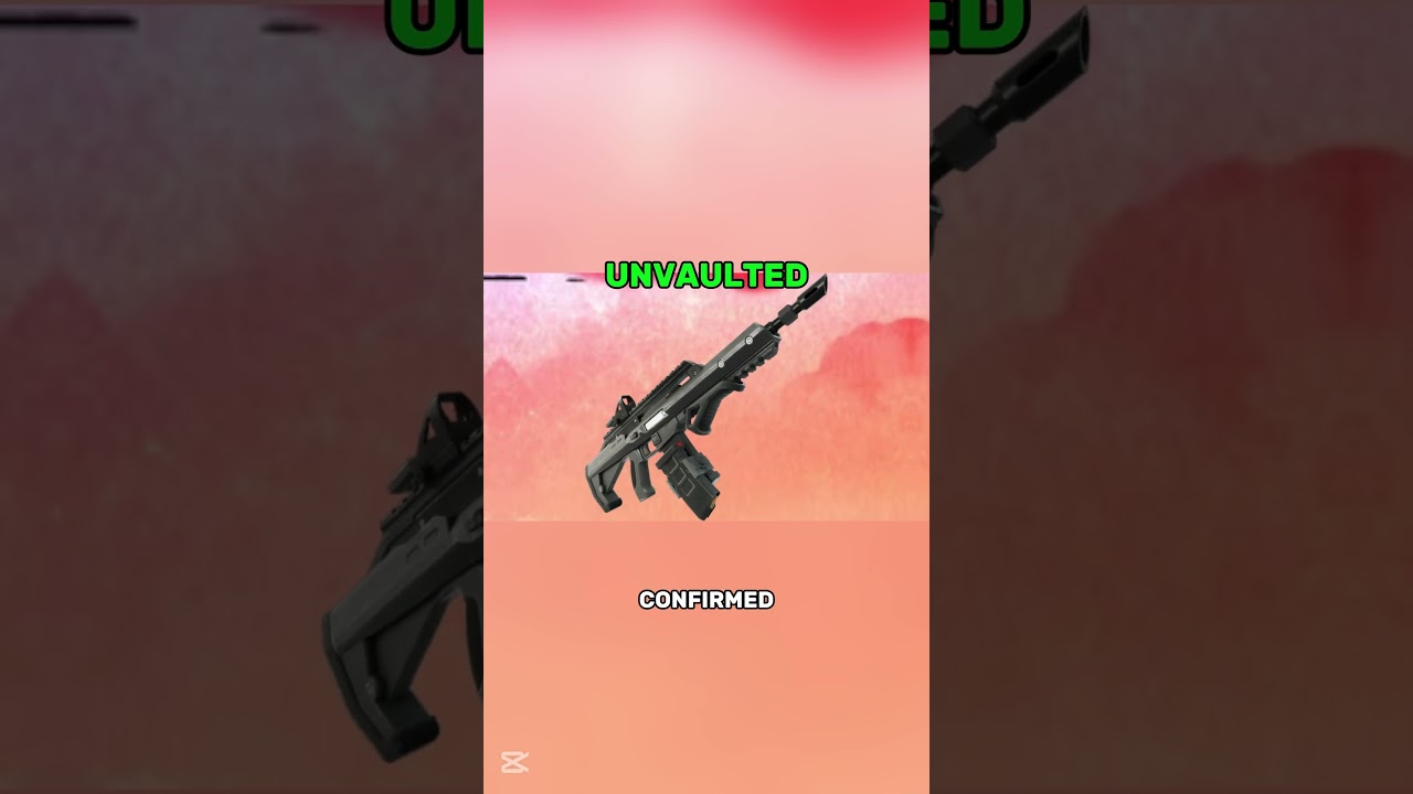 New Vaulted and Unvaulted Items  #fortnite #gaming #new #fortnitenews #fortniteshorts #fortnitebr