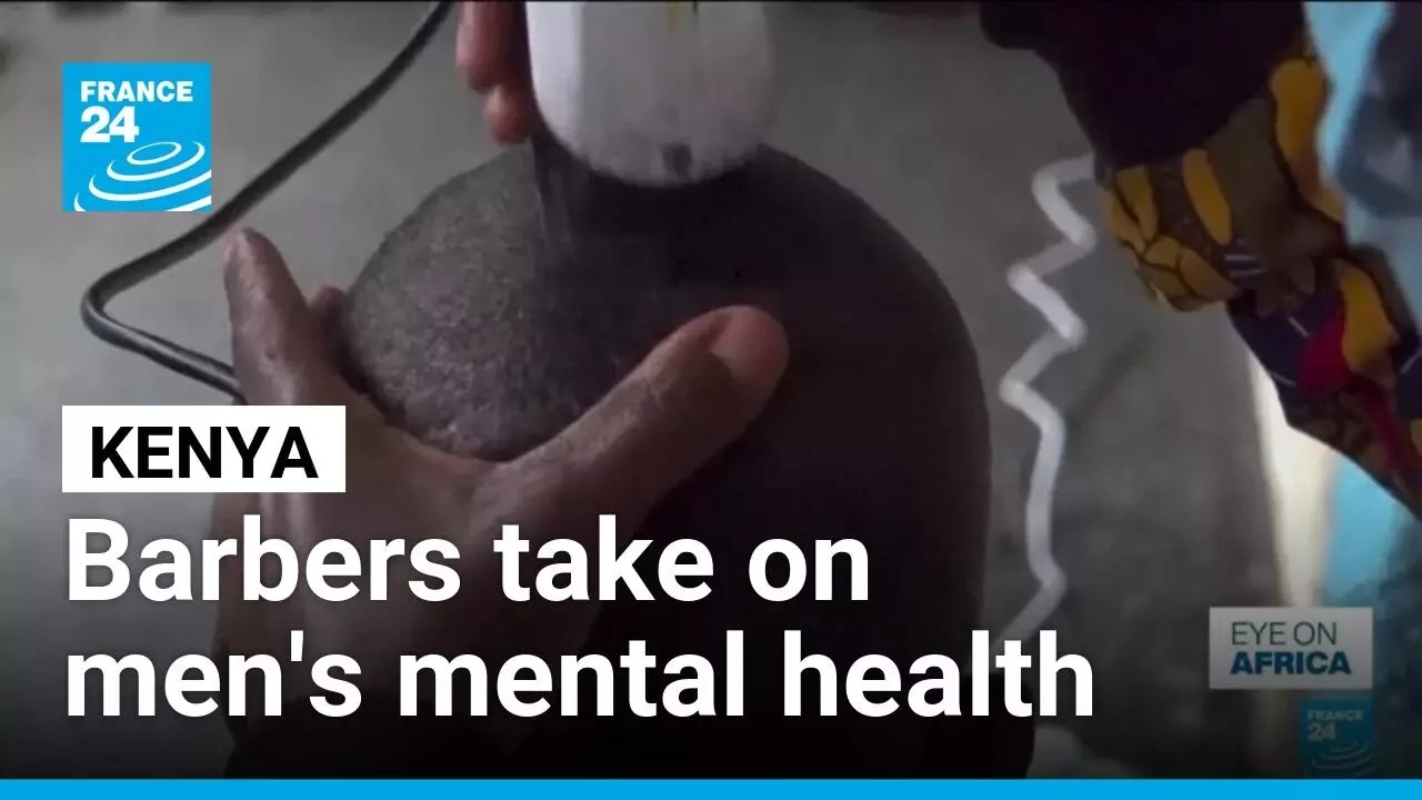 How barbers help Kenya's largest mental health hospital, one haircut at a time • FRANCE 24 English