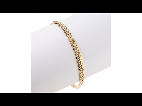 Technibond Wheat Chain Anklet