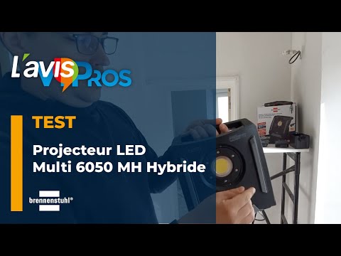 Vidéo YouTube du produit Projecteur LED Multi Battery 6050 MH Pro