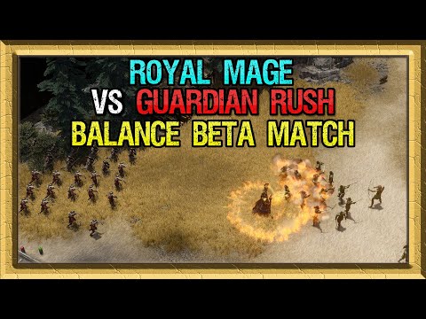 SpellForce 3 Balance Beta Match: Royal Mage vs Guardian Rush