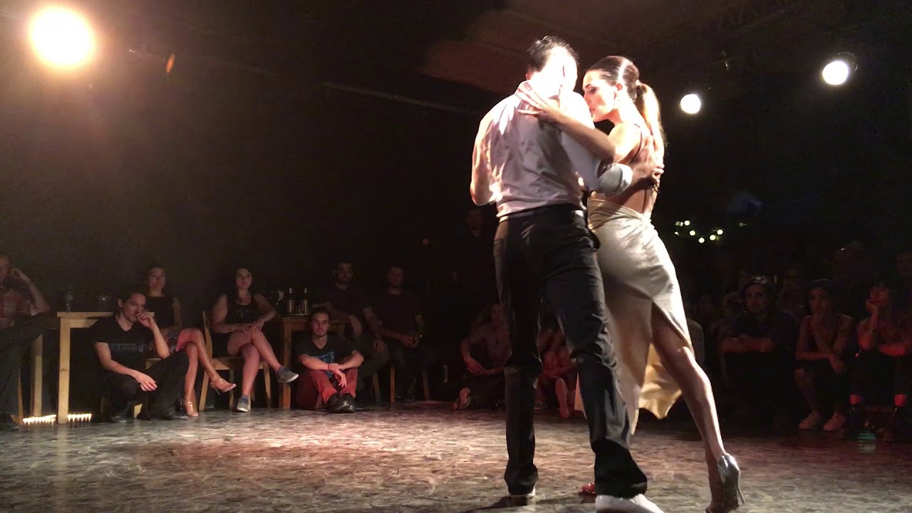 Milonga Sísmica 2018: Bailan Jimena Romero Barbieri y el Chino Necchi