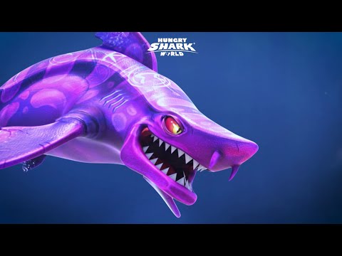 DARK MAGIC SHARK! HARBOR CONTEST - Hungry Shark World