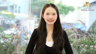 Bạn Thể Phụng chia sẻ sau khi kết thúc chỉnh nha