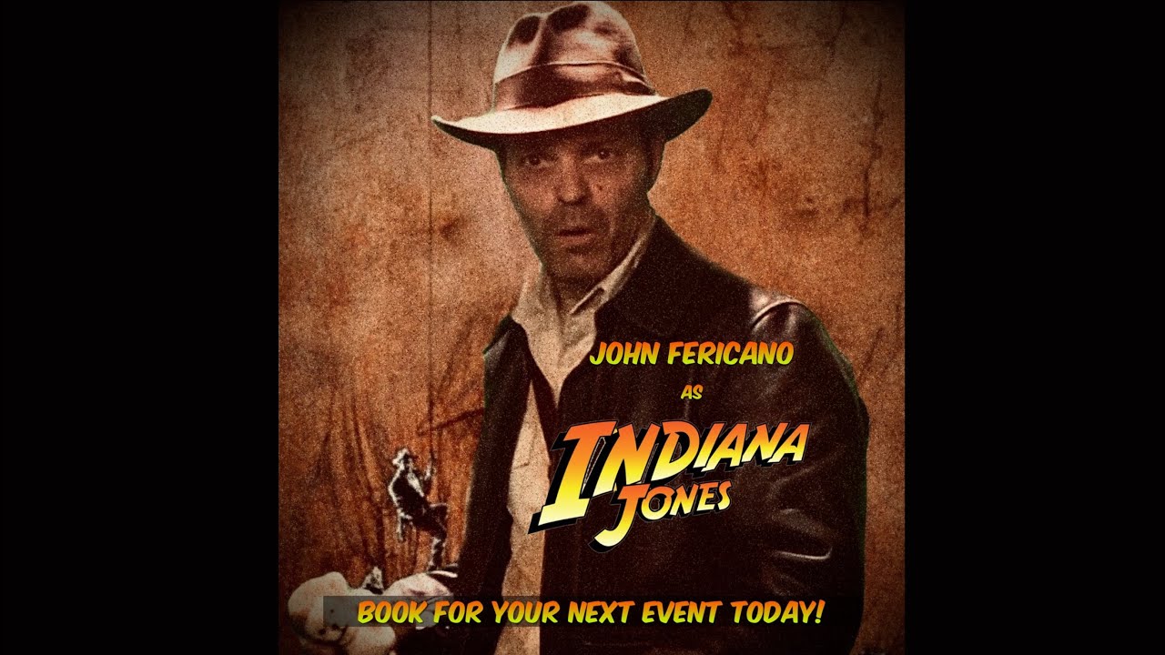 Promotional video thumbnail 1 for Indiana Jones Impersonator