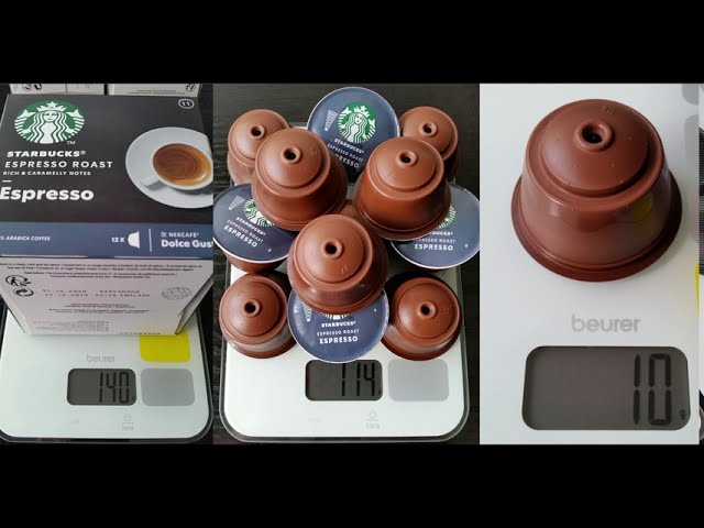 Vídeo relacionado con STARBUCKS Espresso Roast de Nescafé Dolce Gusto, Cápsulas de Café de Tueste Intenso 6 x 12 (72 Cápsulas)