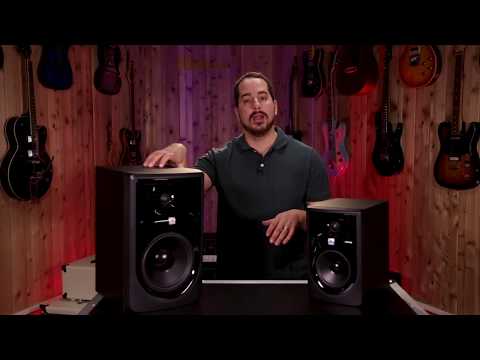 JBL 3 Series MKII Studio Monitors Demo