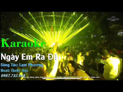Karaoke Ngày Em Ra Đi KU VÀNG (Tone Nam) nhạc sống I Beat Chuẩn I Rồm Audio.