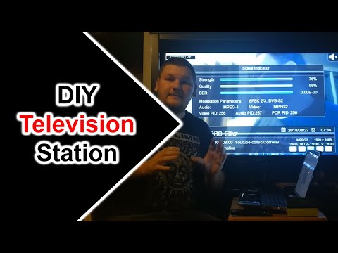 Make Your Own TV Station Using Amateur Radio With LimeSDR Mini and a Satellite Receiver 23CM 1.2GHz