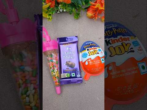 Cadbury Dairy Milk & Ambrella dous gems candy #shorts #candy #chocolate