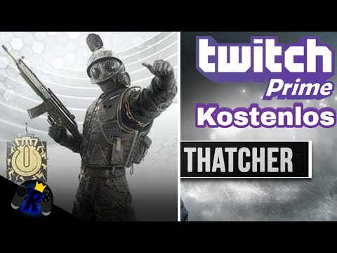 Wie bekommt man den Thatcher Twitch Prime Skin Kostenlos? Rainbow Six Siege - Robossa | Deutsch