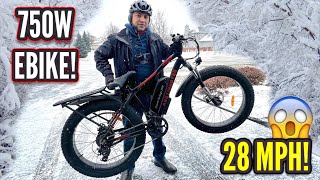 Budget Ebike that can go OFF ROAD and up to 28 MPH! Aostirmotor S07-B.. lets ride!