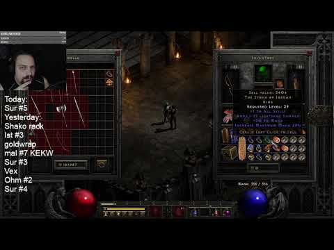 I gambled an Stone of Jordan, diablo 2 resurrected