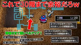 30階リベンジ！はぐれメタルを増殖しまくって12階でクリア可能なレベルまで上げて今度こそクリアする！【トルネコの大冒険　ちょっとステキなリマスター】