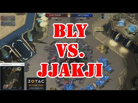 #313 Bly (Z) vs. Jjakji (T)  ZOTAC StarCraft II Cup Season Final 2