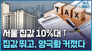 집값 더 뛰고, 자산 격차 커졌다..."보유세 올릴 것" [이재명 정부 1년] / 한국경제TV뉴스