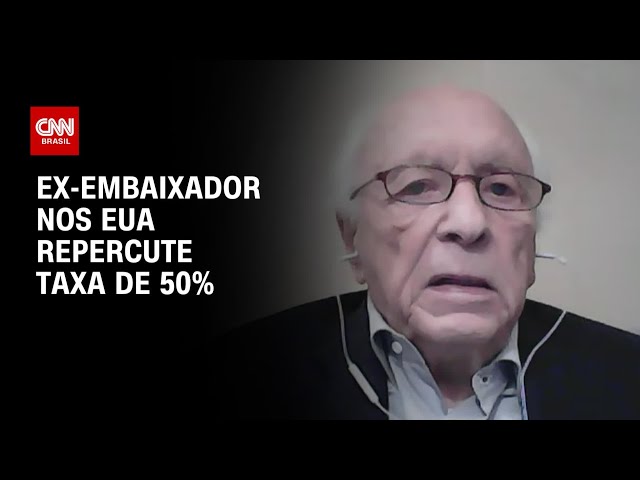 Rubens Ricupero à CNN: Brasil tem tempo para negociar tarifa com os EUA | CNN 360°