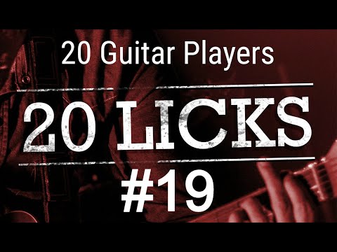 20 Guitar Players 20 Licks - #19 Yngwie Malmsteen