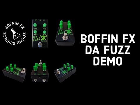 Boffin FX Da Fuzz Guitar Effects Pedal Classic Fuzz to High Gain Fuzz and Glitch image 6