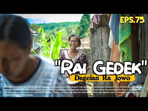 RAI GEDEK || Dagelan Ra Jowo Eps. 75 || Film Pendek Komedi