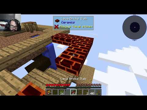 Getting some stone! Lets play Minecraft "Ragnamod" Ep:3