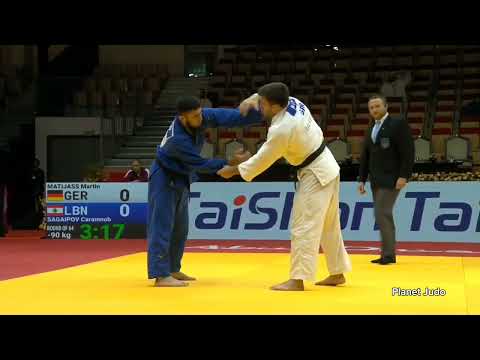 Martin MATIJASS 🇩🇪 🆚️ Caramnob SAGAIPOV 🇱🇧 | 1 раунд /-90кг | Большой Шлем Абу-Даби 2023