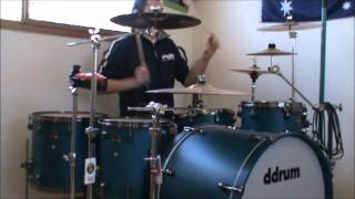 Don&#39;t Wanna be left out/ Good Day Ray Drum Cover