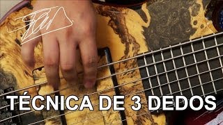 Técnica 3 dedos - Three finger technique - Felipe Andreoli