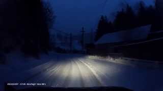 preview picture of video 'Romanian roads * DN75, Gârda de Sus - Albac * 2013.12.07'