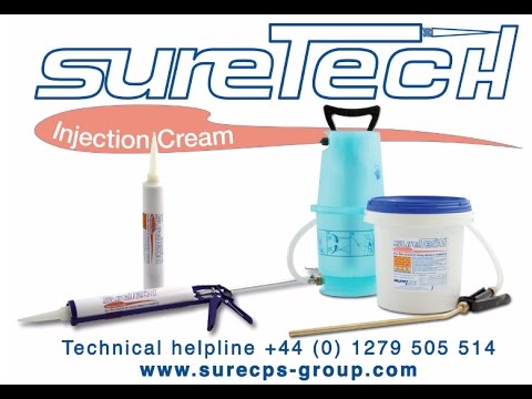 SureTech Injection Cream - Say "Goodbye" to Rising Damp