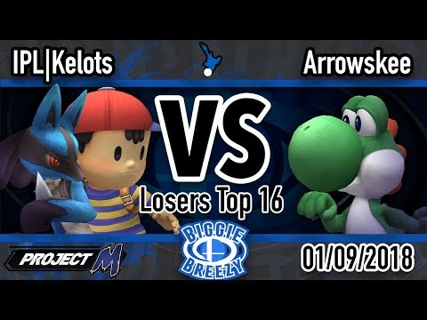 Biggie Breezy: IPL|Kelots (Ness, Lucario) Vs. Arrowskee (Yoshi) - L. Top 16 Project M