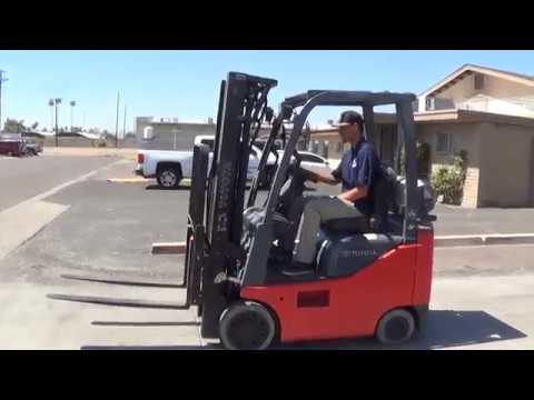 2012 Toyota 8FGCU15 Forklift for Sale in Phoenix, AZ - Rental Specs