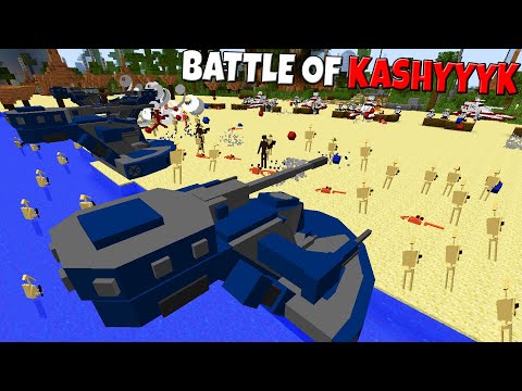Epic Invasion of KASHYYYK! - Minecraft: Star Wars Clone Wars NPC Battles Mod
