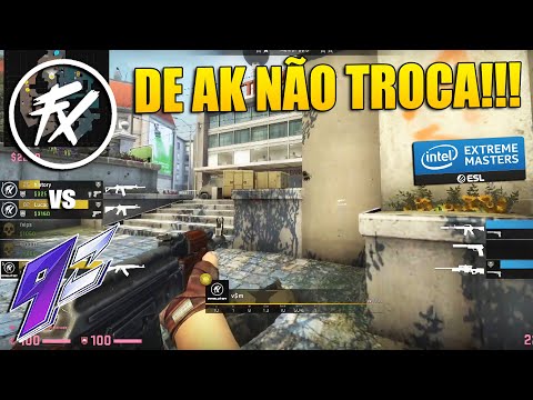 V$M DE AK NÃO TROCA! FLUXO vs 9Z - MELHORES MOMENTOS | IEM Brazil Closed 2023 | CSGO