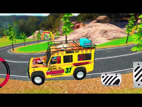 Offroad Jeep Car Driving 3D Gameplay- Land Cruiser