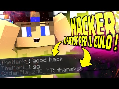 UN HACKER IN MINECRAFT MI PRENDE PER IL CULO !!