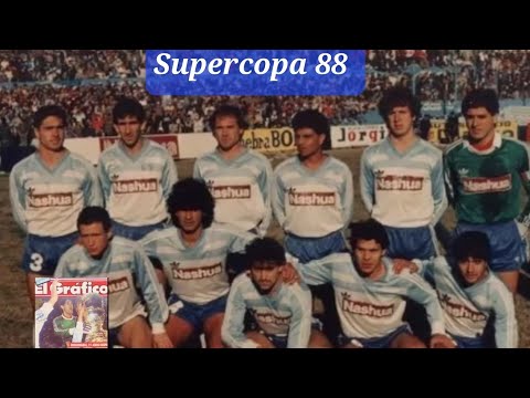 Racing Campeón Supercopa Sudamericana 1988 - Los goles.