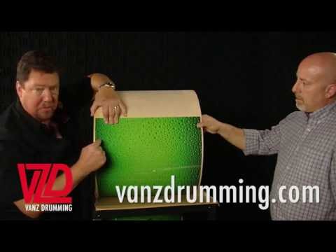 How to Install Drum Wrap Tutorial #2 - Vanz Drumming - Bum Wrap Drum Company