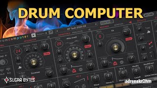 Video thumbnail for DrumComputer from Sugar Bytes by adrenakrohm