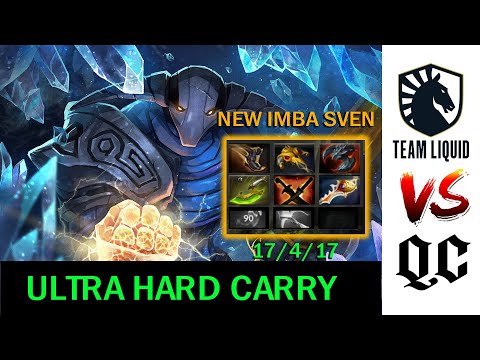 Team Liquid |SVEN| Ultra hard carry with Crazy Stun instant Kill Dota 2 - 1440p